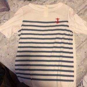 UNIQLO x ThomasPaul Maritime nautical stripe shirt
